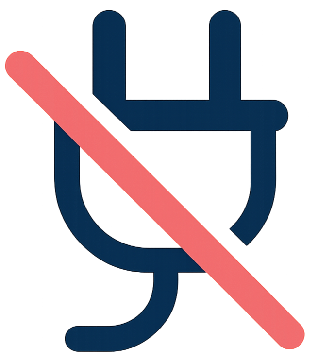 No Power Icon