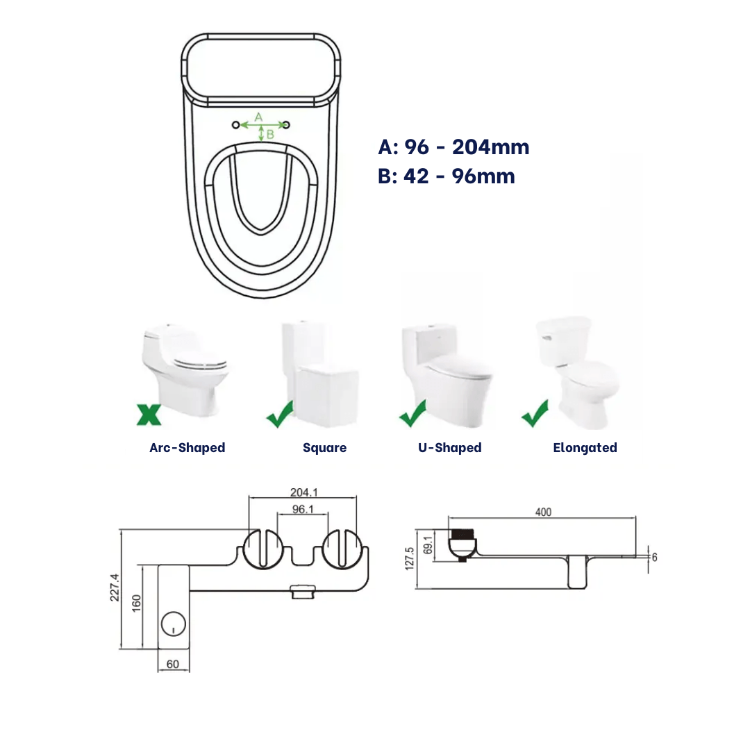 Tudaloo Bidet Attachment